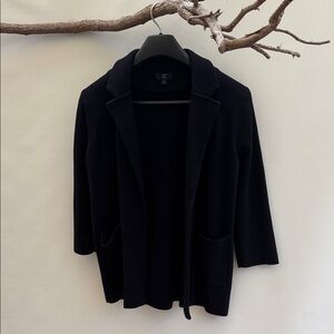 J. Crew Women's Knit Black Blazer